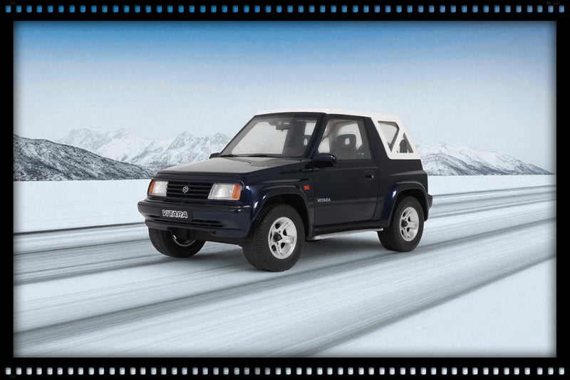 Laad de afbeelding in de Gallery-viewer, Suzuki VITARA CABRIO JLX METAALBLAUW 1994 OTTOmobile 1:18
