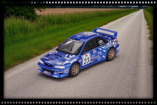 Subaru IMPREZA WRC99 RALLYE ACROPOLIS #23 2000 MINI GT 1:64