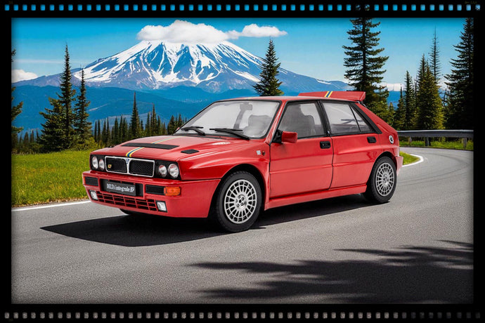 Lancia DELTA HF INTEGRALE EDIZIONE FINALE ROOD 1995 SOLIDO 1:18