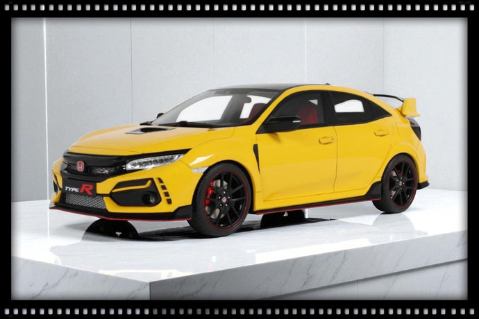 Honda CIVIC TYPE R FK8 EURO SPEC GEEL 2020 OTTOmobile 1:18