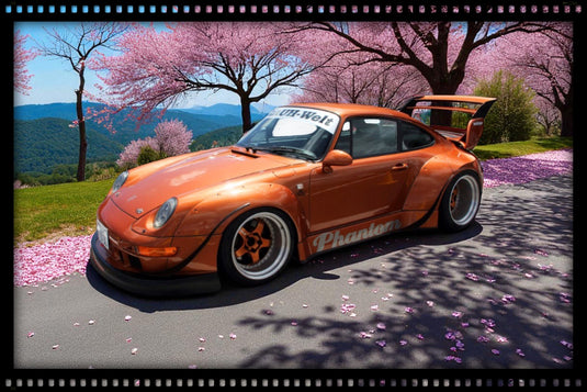 Porsche RWB BODYKIT Phantom ORANGE 2016 Solido 1:43