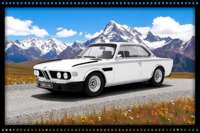 Bmw 3.0 CSL CHAMONIX WIT 1972 OTTOmobile 1:18