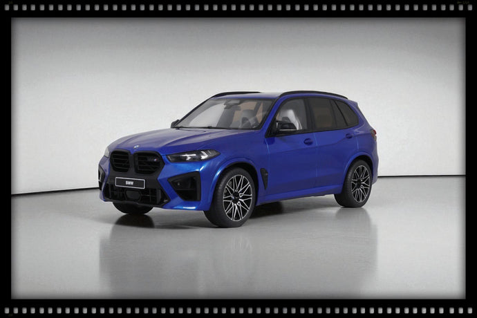 Bmw X5 M COMPETITION BLAUW 2023 GT SPIRIT 1:18