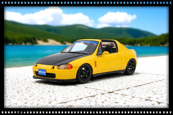 Honda CIVIC DEL SOL SPOON PHOENIX GEEL 1996 OTTOmobile 1:18