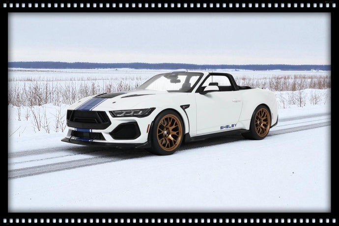 Ford SHELBY MUSTANG SUPERSNAKE WIT 2025 GT SPIRIT 1:18