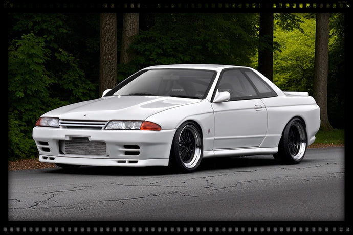 Nissan Skyline GT-R (R32) *MIDNIGHT Reina's R* Blanc IGNITION MODEL 1:18