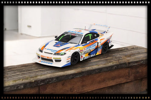 Nissan SILVIA S15 LB-SUPER SILHOUETTE #555 FORMULA DRIFT JAPAN 2023 TSM Model 1:43