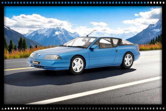 Renault ALPINE GTA V6 TURBO BLAUW ALPINE 1990 OTTOmobile 1:18
