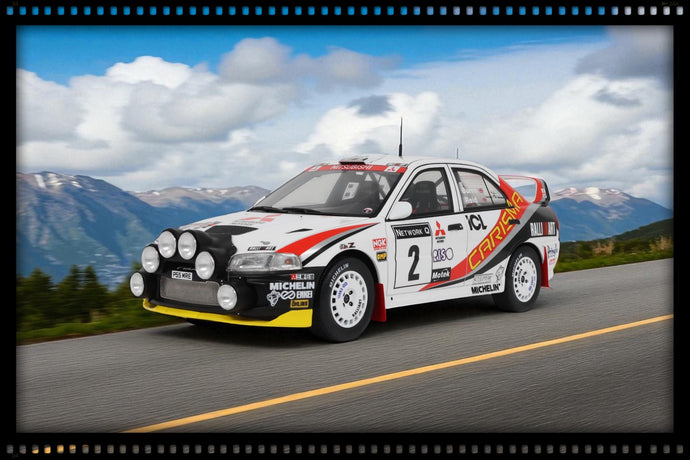 Mitsubishi CARISMA GT GR.A R. BURNS RAC RALLY 1997 OTTOmobile 1:18