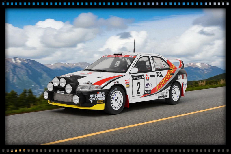 Laad de afbeelding in de Gallery-viewer, Mitsubishi CARISMA GT GR.A R. BURNS RAC RALLY 1997 OTTOmobile 1:18
