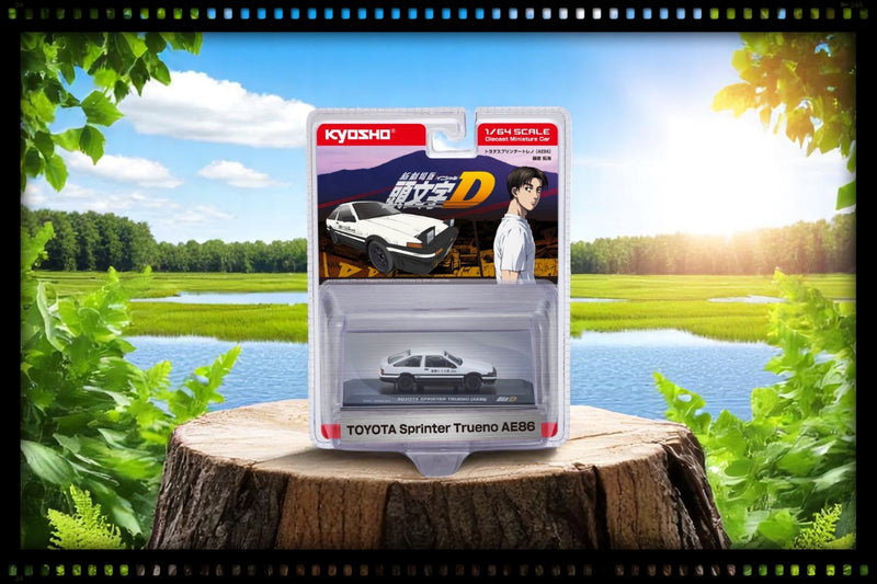 Laad de afbeelding in de Gallery-viewer, Toyota SPRINTER TRUENO (AE86) INITIAL D 1995 KYOSHO 1:64

