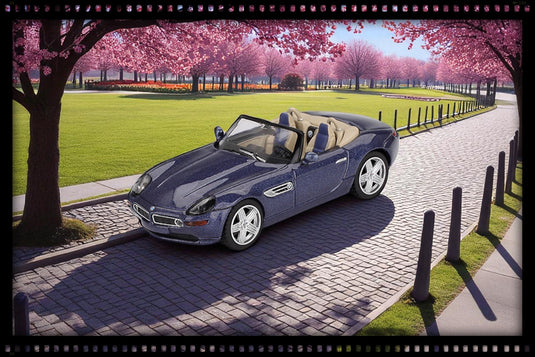 Bmw Z8 ALPINA ALPINA BLEU 2003 MINI GT 1:64