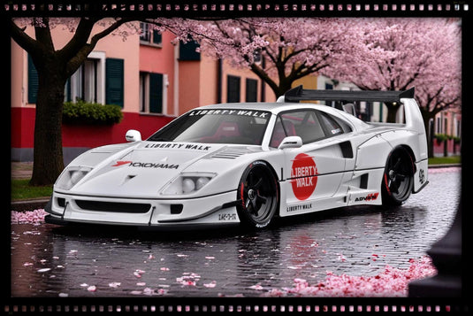 Ferrari LB-WORKS 40 Blanc IGNITION MODEL 1:18