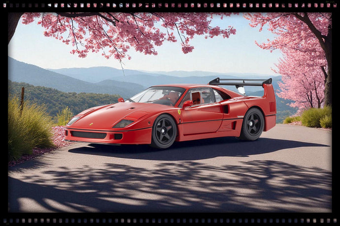 Ferrari F40 ROUGE KYOSHO 1:18