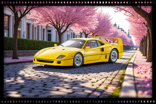 Ferrari F40 JAUNE KYOSHO 1:18