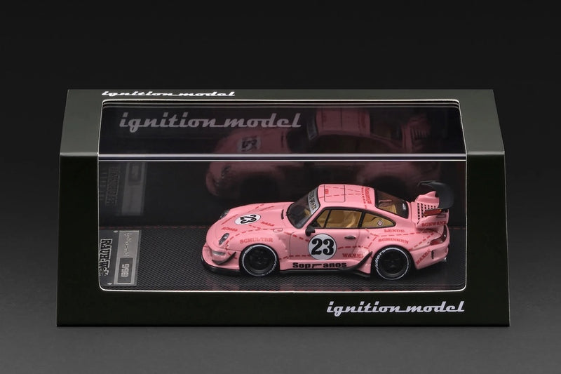 Load image into Gallery viewer, PORSCHE RWB 993 PINK IGNITION MODEL 1:64
