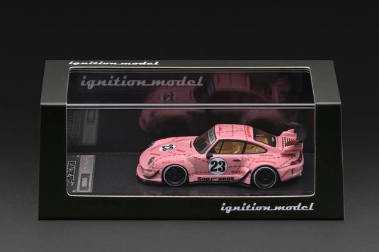 PORSCHE RWB 993 PINK IGNITION MODEL 1:64