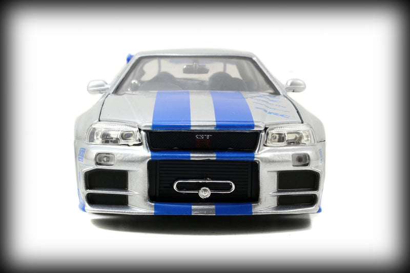 Chargez l&#39;image dans la visionneuse de la galerie, Nissan SKYLINE GT-R 2002 JADA 1:24
