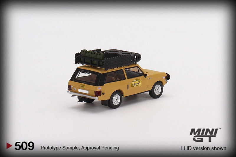 Load image into Gallery viewer, Range Rover Camel Trophy Papua New Guinea Team USA 1982 (LHD) MINI GT 1:64
