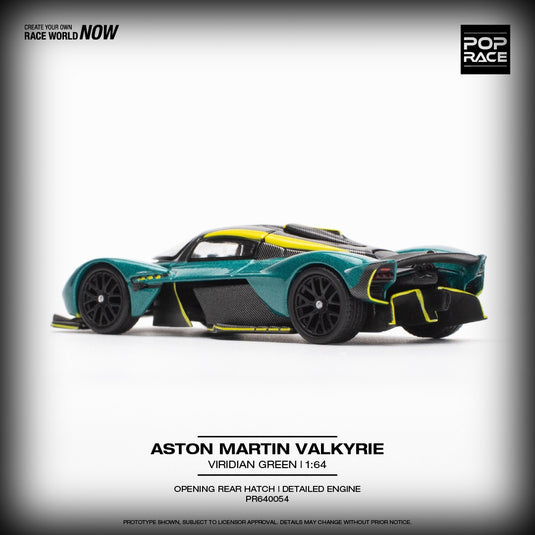 Aston Martin Valkyrie POP RACE 1:64