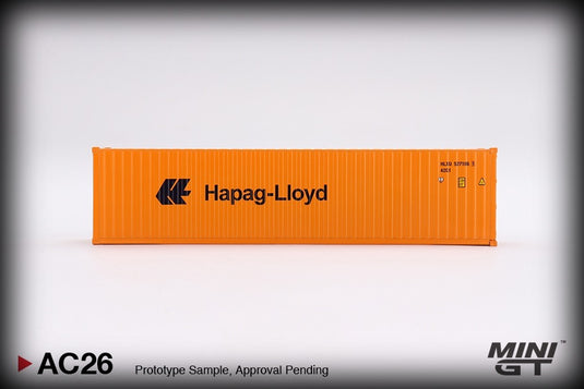 40FT lege container Hapag-Lloyd MINI GT 1:64