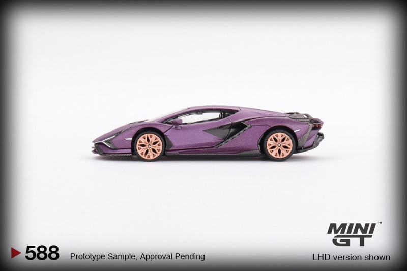 Laad de afbeelding in de Gallery-viewer, 2023 Lamborghini Sian FKP 37 (LHD) MINI GT 1:64
