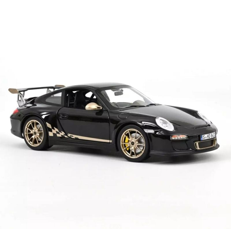 Chargez l&#39;image dans la visionneuse de la galerie, Porsche 911 GT3 RS 2009 Noir NOREV 1:18
