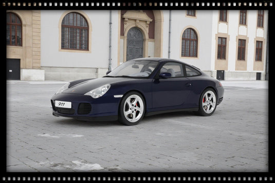 Porsche 911 [996.2] CARRERA 4S BLEU FONCÉ 2002 GT SPIRIT 1:18
