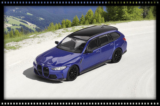 Bmw M3 TOURING COMPÉTITION PORTIMAO METAALBLAUW 2023 (LHD) MINI GT 1:64