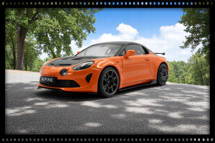 Renault ALPINE A110 RADICALE ORANJE 2024 SOLIDO 1:18