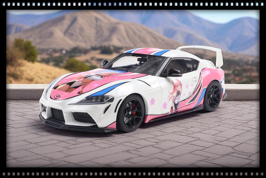 Toyota GR SUPRA SOLIDO WORKS ITASHA WIT 2024 SOLIDO 1:18