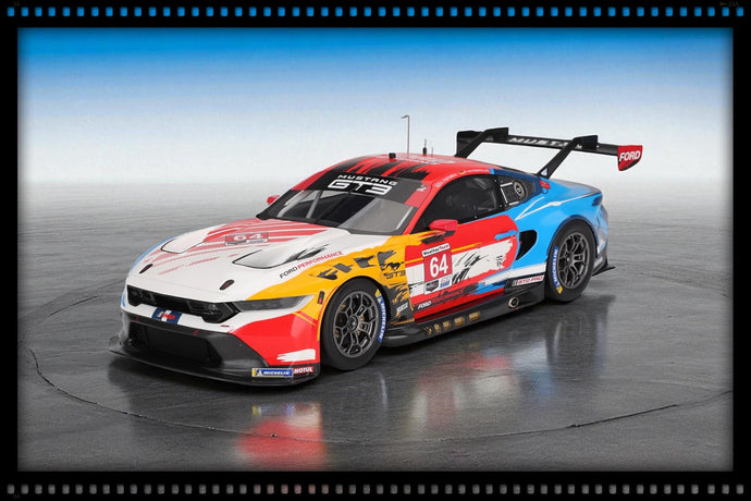 Ford MUSTANG GT3 #64 FORD MULTIMATIC MOTORSPORTS LAGUNA SECA 2024 TOP SPEED 1:18