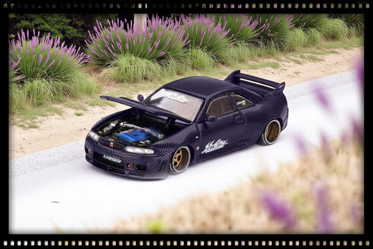 Nissan SKYLINE GT-R (R33) ACTIVE CARBON R V2 1995 Kaido*House MINI GT 1:64