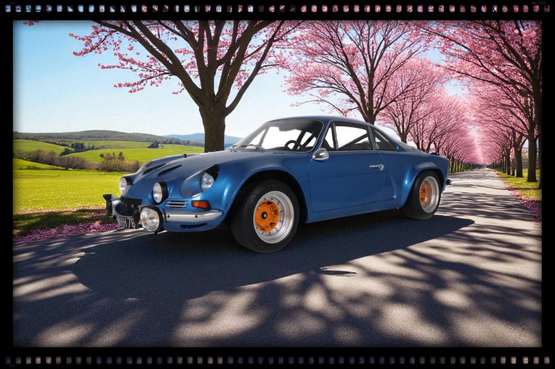 Chargez l&#39;image dans la visionneuse de la galerie, Renault ALPINE A110 1800 GROUPE 4 BLEU 1973 GT SPIRIT 1:8
