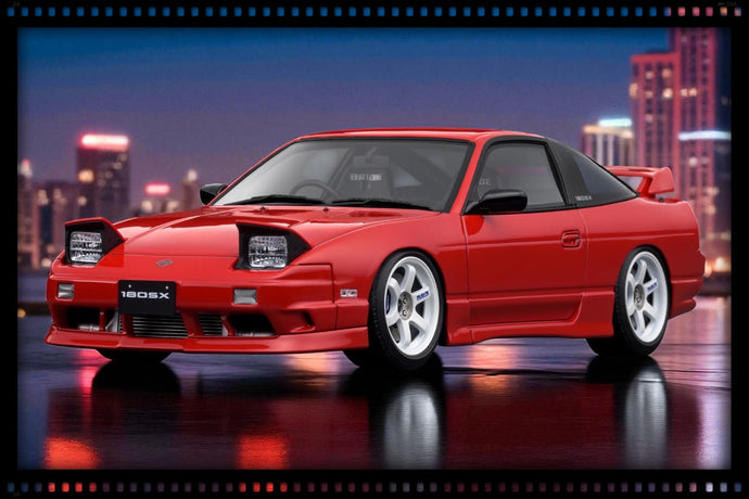 Nissan 180SX TYPE X (RPS13) Red IGNITION MODEL 1:18