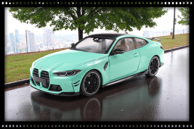 Load image into Gallery viewer, Bmw M4 PERFORMANCE PARTS SOLIDO WORKS TURQUOISE 2025 SOLIDO 1:18
