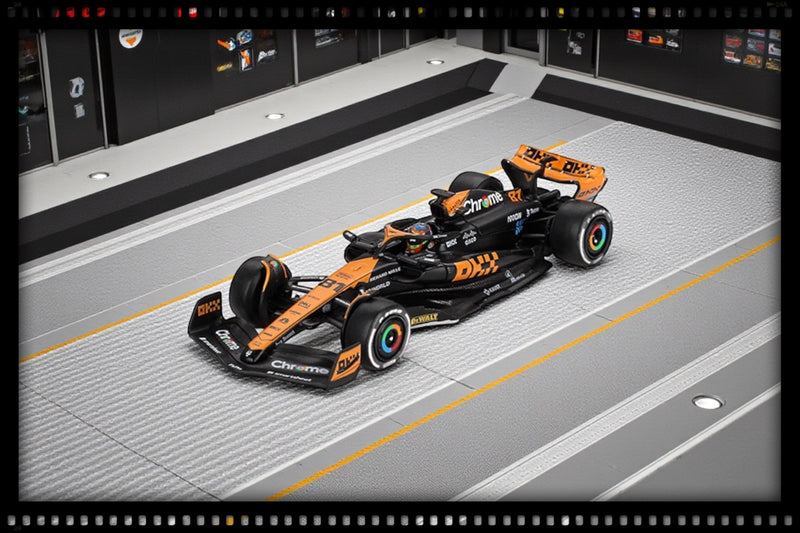 Chargez l&#39;image dans la visionneuse de la galerie, McLaren MCL60 #81 OSCAR PIASTRI GP DU JAPON 3ÈME PLACE 2023 (LHD) MINI GT 1:64
