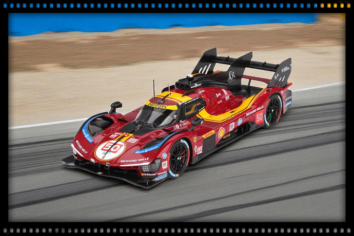 Ferrari 499P #50 FERRARI AF CORSE WEC QATAR 1812KM WINNAAR 2025 BBR Models 1:43