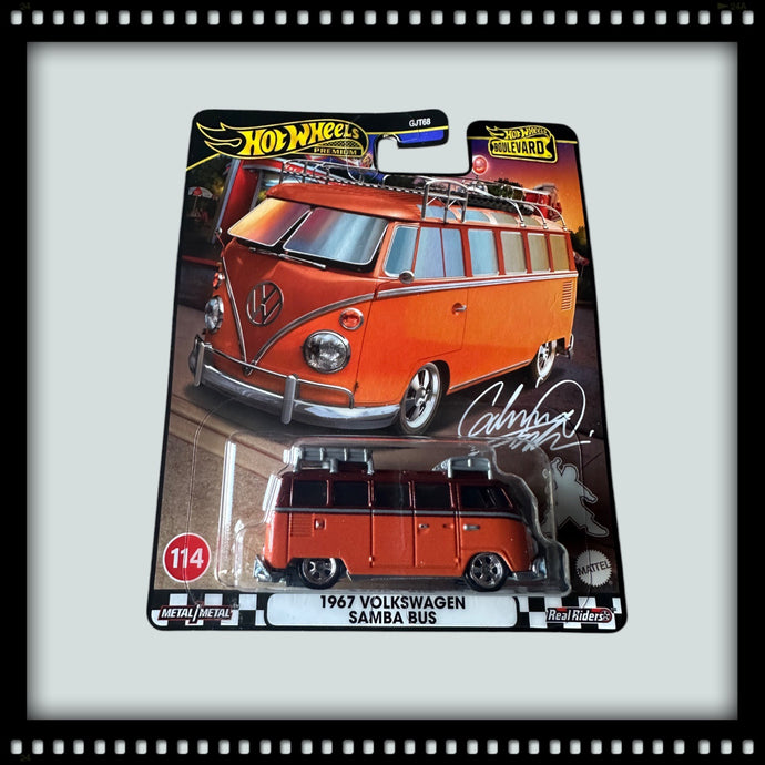 Volkswagen SAMBA BUS 1967 HOT WHEELS 1:64