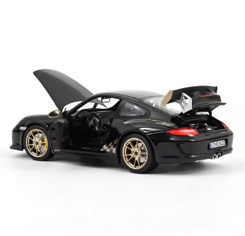 Chargez l&#39;image dans la visionneuse de la galerie, Porsche 911 GT3 RS 2009 Noir NOREV 1:18
