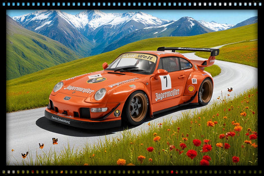 Porsche RWB BODYKIT ORANGE 2020 SOLIDO 1:18