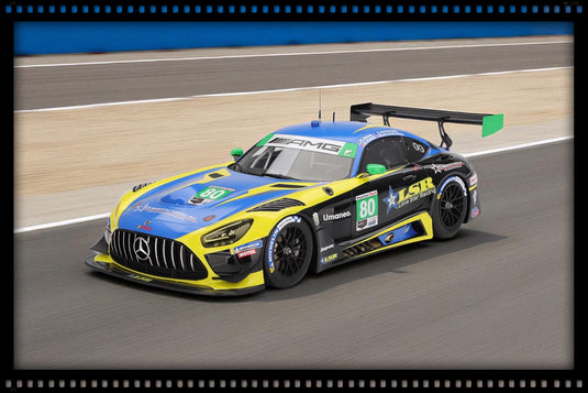 Mercedes-AMG GT3 EVO #80 Lone Star Racing 2025 IMSA Daytona 24 Hrs TOP SPEED 1:18