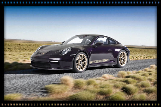 Porsche 911 [992] GT3 TOURING VIOLET 2021 GT SPIRIT 1:12