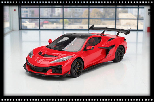Chevrolet CORVETTE ZR1 TORCH ROOD 2025 TOP SPEED 1:18