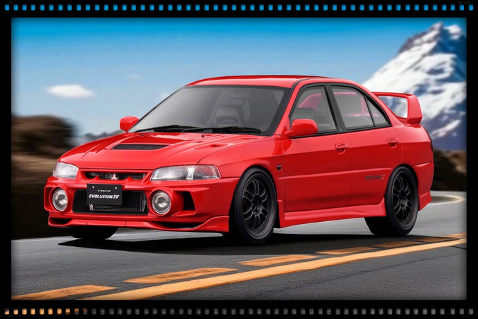 Mitsubishi Lancer Evolution IV (CN9A) Rouge IGNITION MODEL 1:18