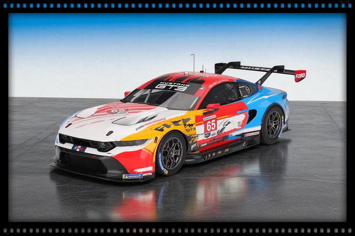 Ford MUSTANG GT3 #65 FORD MULTIMATIC MOTORSPORTS LAGUNA SECA 2024 TOP SPEED 1:18