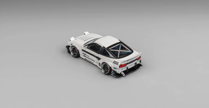 Chargez l&#39;image dans la visionneuse de la galerie, Nissan Rocket Bunny 180SX Blanc MICROTURBO 1:64
