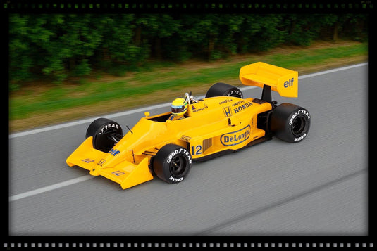 Lotus 99T #12 AYRTON SENNA MONACO GRAND PRIX WINNER 1987 TSM Model 1:43