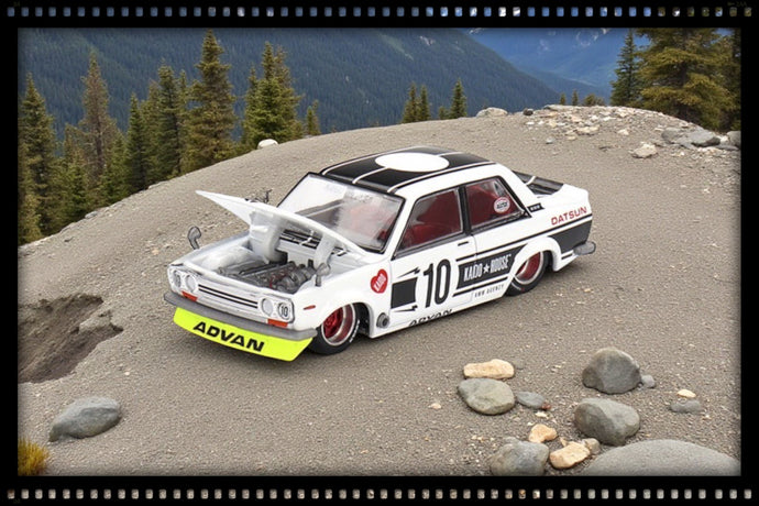 Datsun 510 STREET TEAM XMM V1 1969 Kaido*House MINI GT 1:64