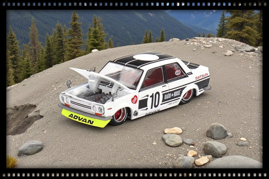 Datsun 510 STREET TEAM XMM V1 1969 Kaido*House MINI GT 1:64